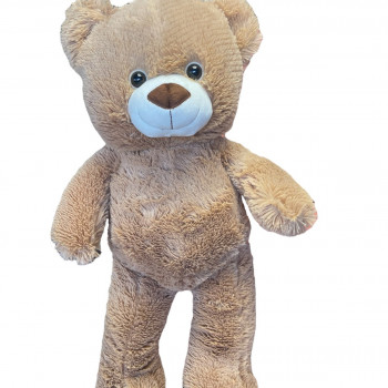 Плюшено мече, кафяво, 55 см
