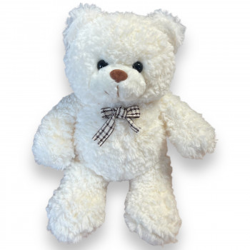 Плюшено мече, екрю, 30 см