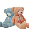 Плюшено мече с панделка, синьо, 100 см