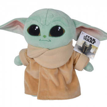 Плюшена играчка Йода, 25 см