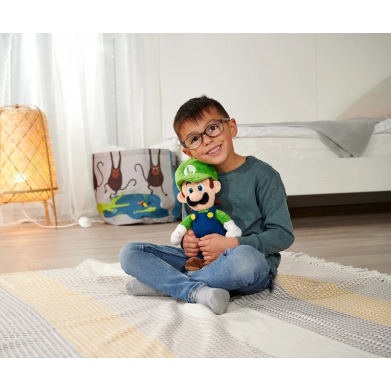 Плюшена играчки Лиуджи, Супер Марио, 30 см
