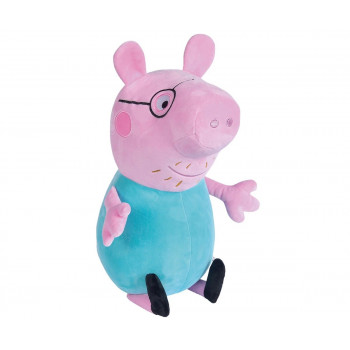 Плюшена играчка Татко Пиг, Пепа Пиг, 20 см