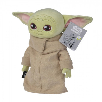Плюшена играчка Йода, 28 см