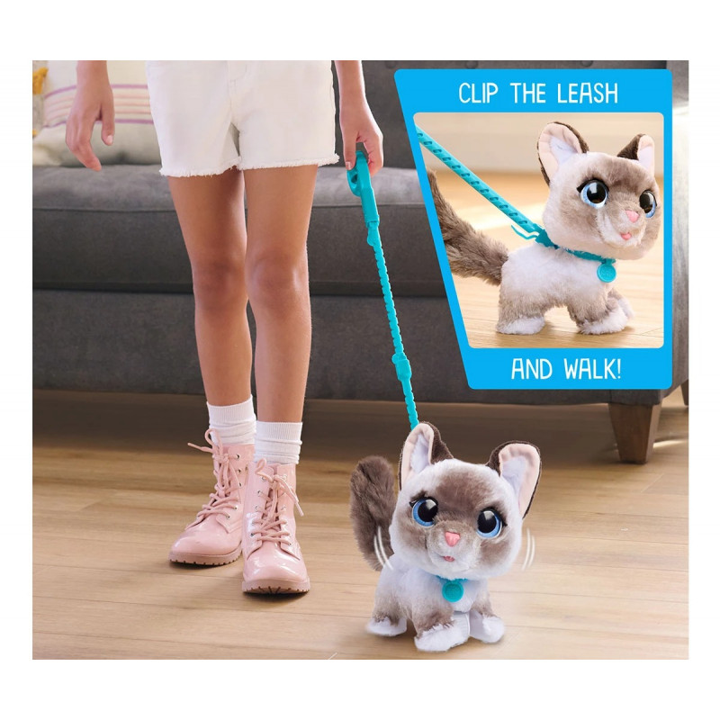 Интерактивно коте с каишка