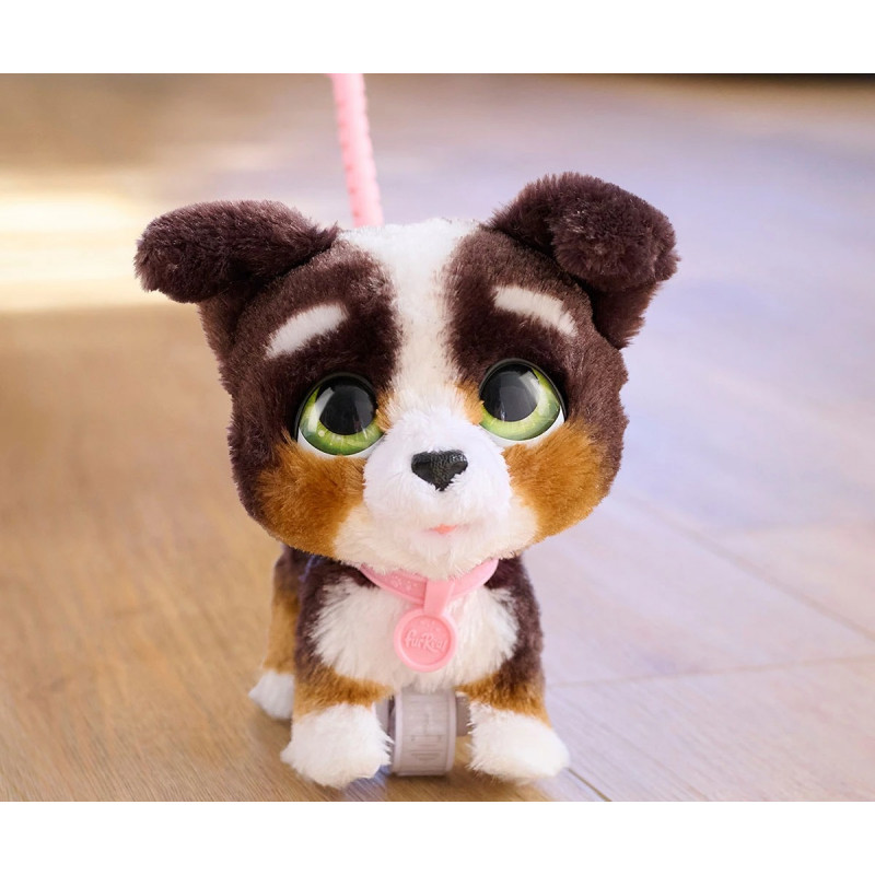 Интерактивно кученце Бернедудъл с каишка 