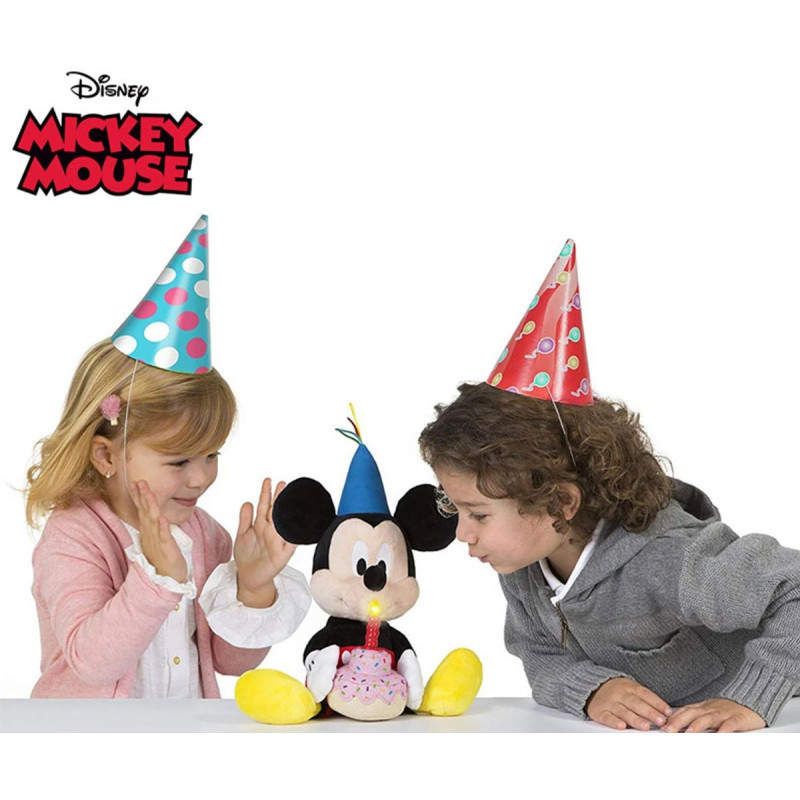 Плюшена музикална играчка рожденикът Мики Маус