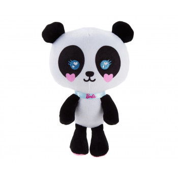 Плюшена играчка Barbie - Бляскав домашен любимец, 18 см, панда