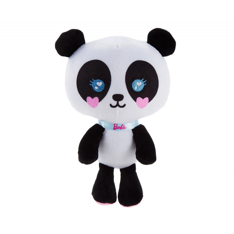 Плюшена играчка Barbie - Бляскав домашен любимец, 18 см, панда