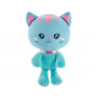 Плюшена играчка Barbie - Бляскав домашен любимец, 18 см, синьо котенце