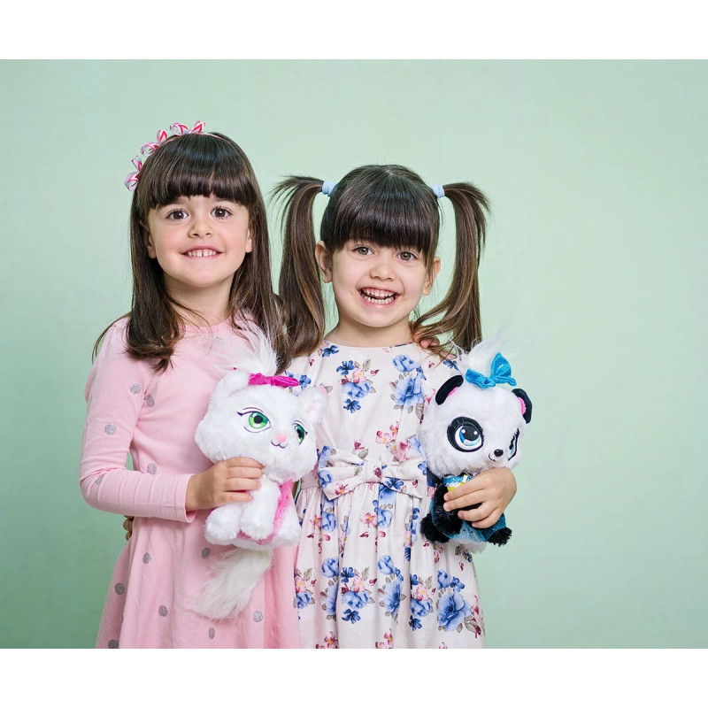 Плюшена играчка Коте Желирано бонбонче с аксесоари - Shimmer Stars 