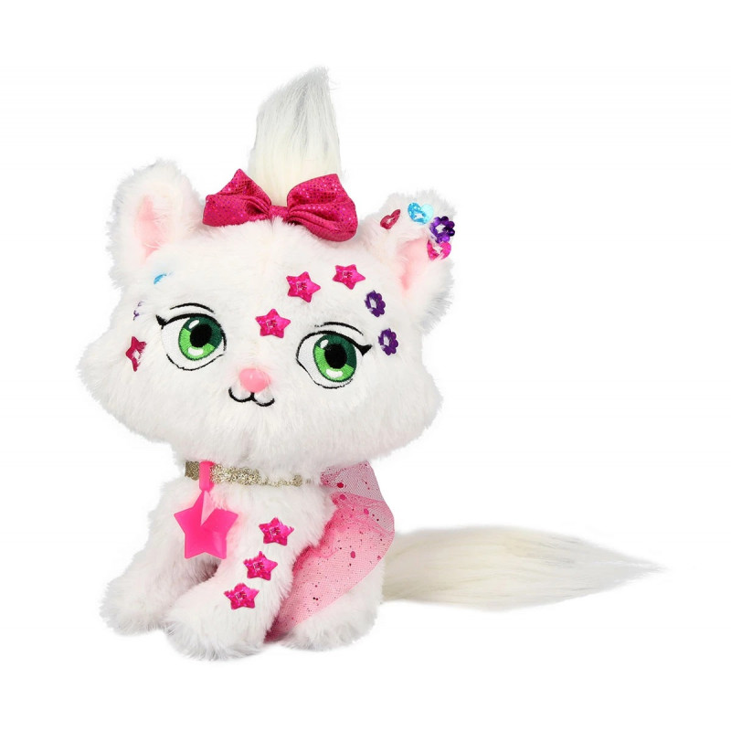 Плюшена играчка Коте Желирано бонбонче с аксесоари - Shimmer Stars 