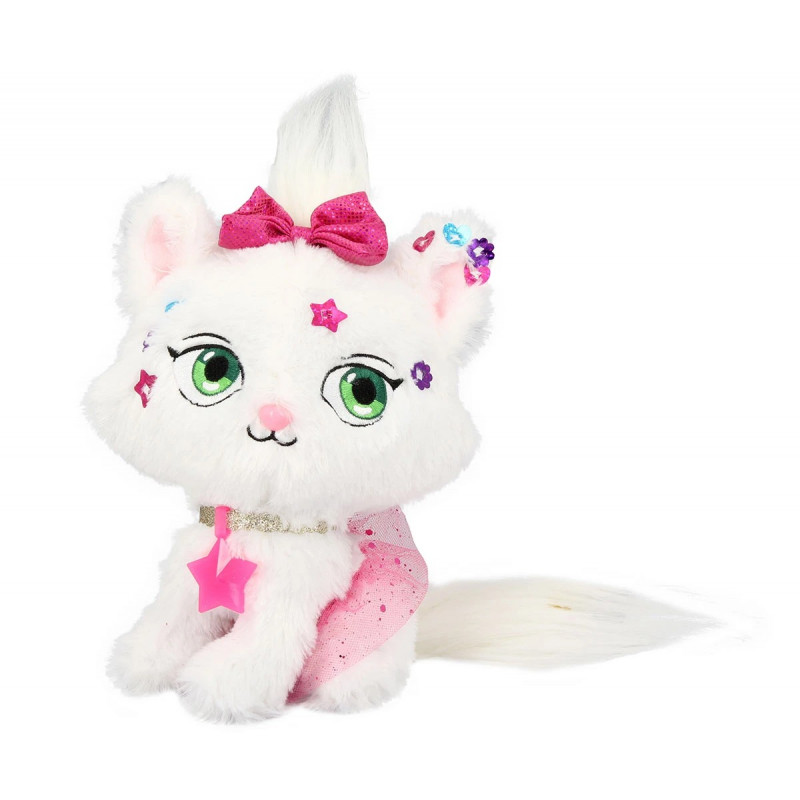 Плюшена играчка Коте Желирано бонбонче с аксесоари - Shimmer Stars 