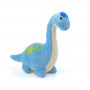 Плюшено скуиши Динозавър, син, 26 см