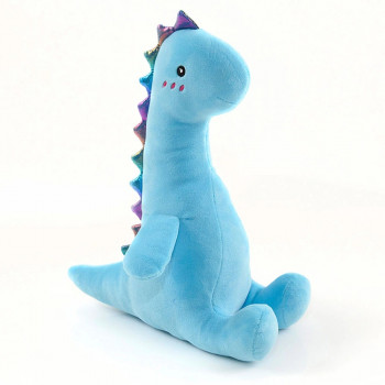 Плюшен Динозавър, син, 26 см