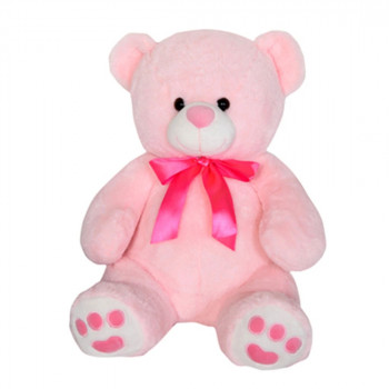 Плюшена играчка - Мече 50 см, розово