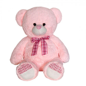 Плюшена играчка Мече, розово, 44 см