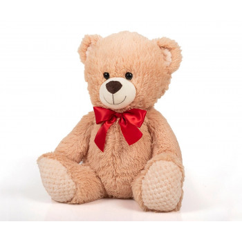 Плюшена играчка - Мече с панделка 38 см