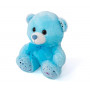 Плюшено мече, синьо, 20 см