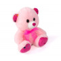 Плюшено мече, розово, 20 см