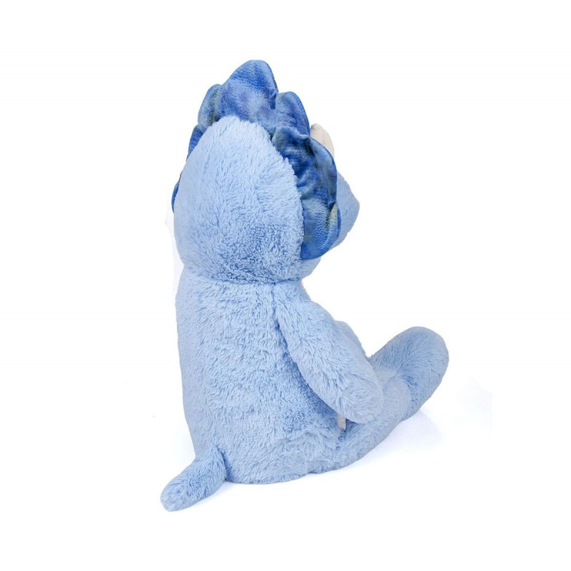 Плюшен Динозавър Трицератопс, син, 100 см