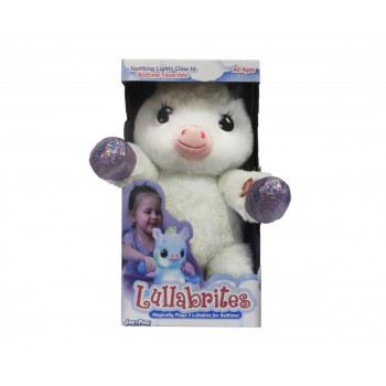 Еднорог Hugzzz с музика и светлини, 30 см