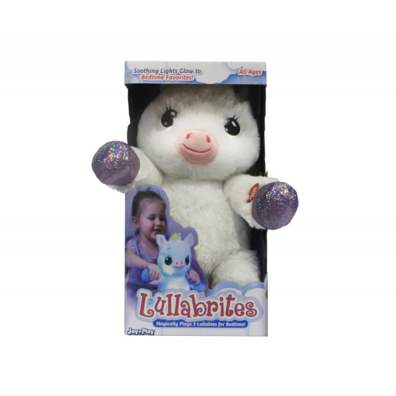 Еднорог Hugzzz с музика и светлини, 30 см