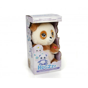 Кафява панда Hugzzz с музика и светлини, 30 см