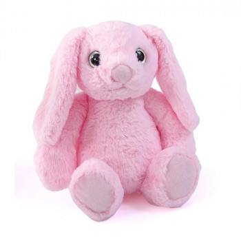 Плюшена играчка - Зайче 28 см, розово