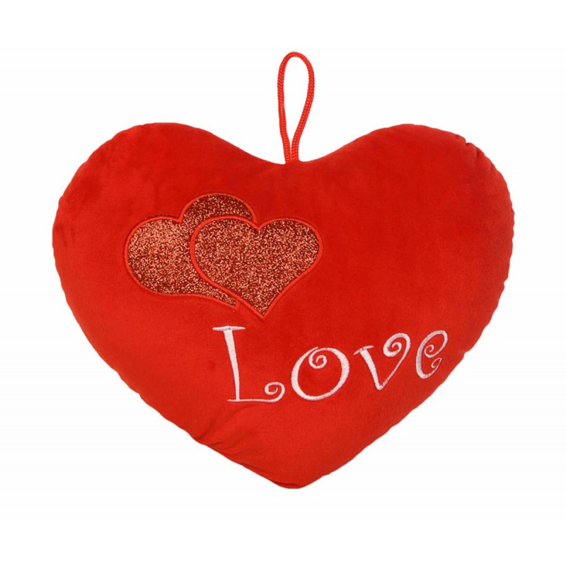 Плюшена играчка - Сърце Love, 28см