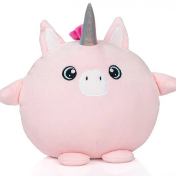 Плюшено скуиши Еднорог, 22 см