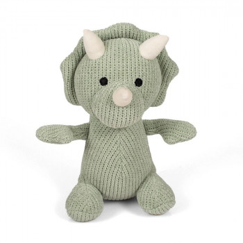 Плюшен динозавър, зелен, 18 см