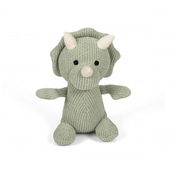 Плюшен динозавър, зелен, 18 см