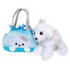 Плюшен Пудел в чантичка Aurora, 20 см