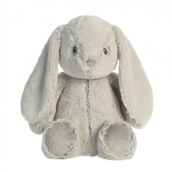 Плюшено зайче Aurora, сиво, 25 см