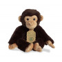 Плюшено шимпанзе Aurora Eco, кафяво, 20 см