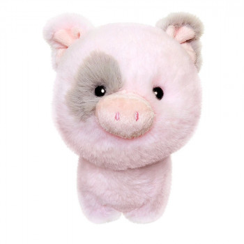 Плюшено прасенце Aurora, розово, 16 см