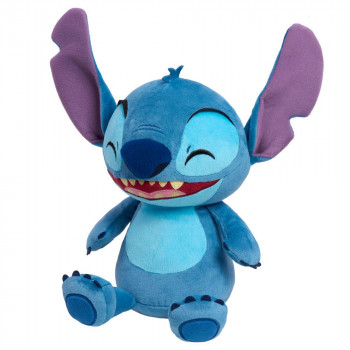 Плюшена интерактивна играчка смеещ се Stitch, Лило и Стич, 28 см