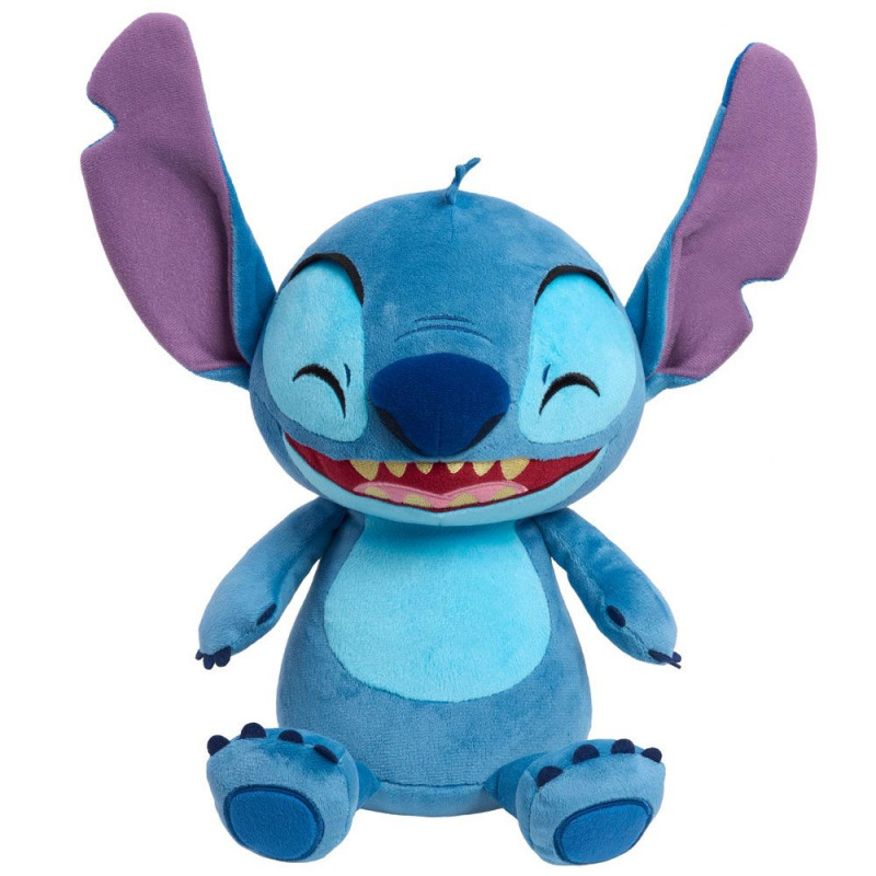 Плюшена интерактивна играчка смеещ се Stitch, Лило и Стич, 28 см
