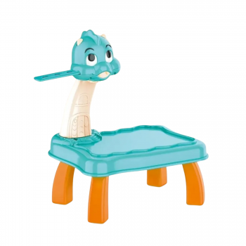 Масичка с проектор за рисуване в синьо