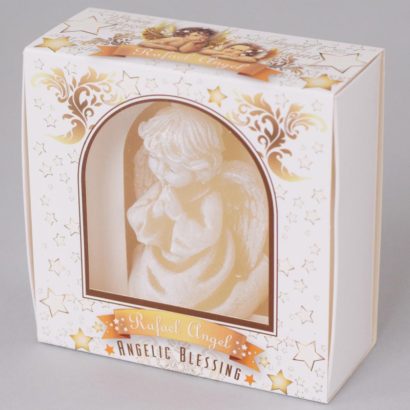 Свещ Ангел Рафаел в кутия 75 гр.