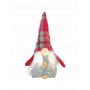Коледен гном в сиво, 18 см