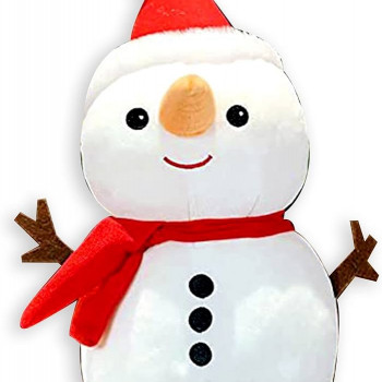 Плюшен Коледен снежко/ с песен на български/