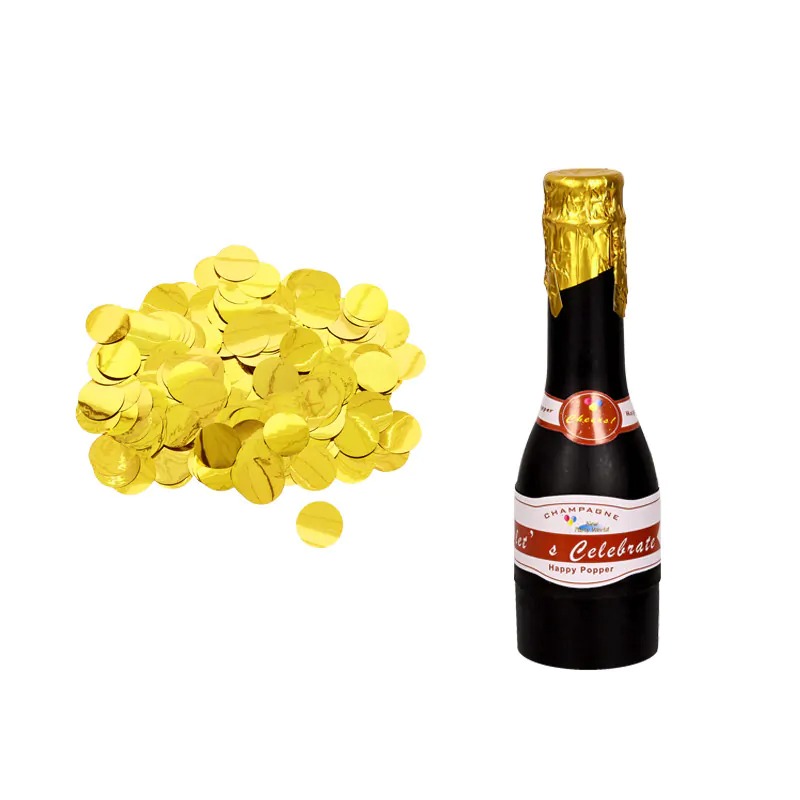 Малка парти бутилка с конфети