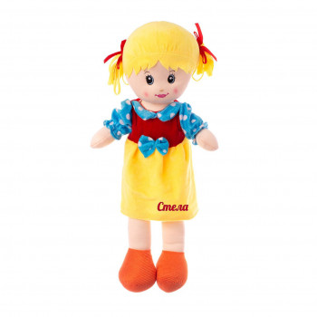 Мека кукла Виктория с надпис, 40 см