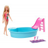Кукла Barbie - Барби с бански костюм в басейн