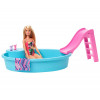 Кукла Barbie - Барби с бански костюм в басейн
