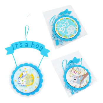Апликация за стена It's a Boy в синьо