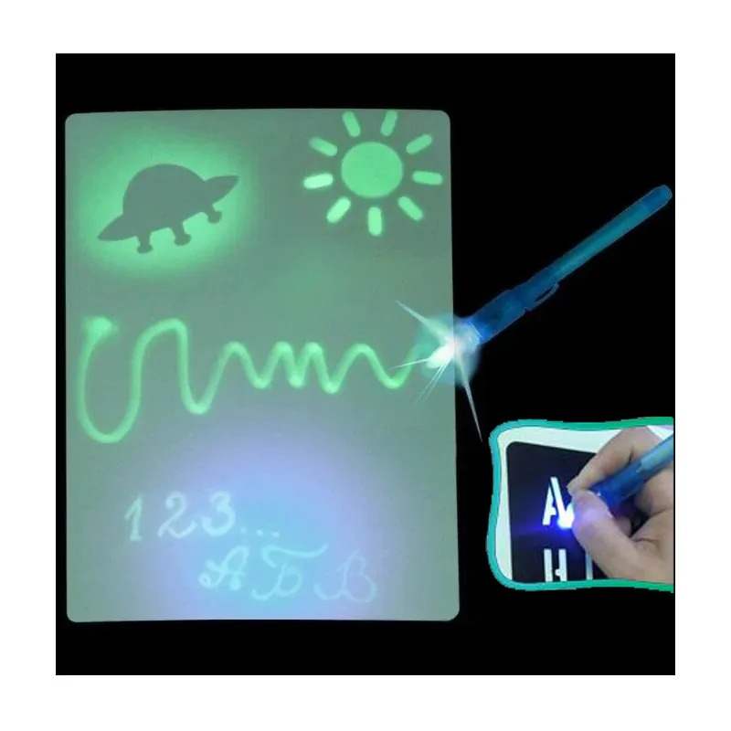 Комплект за рисуване в тъмното - Рисувай със светлина