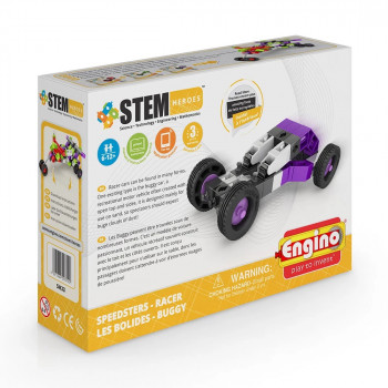 Детски конструктор Енджино СТЕМ - Герой състезател
