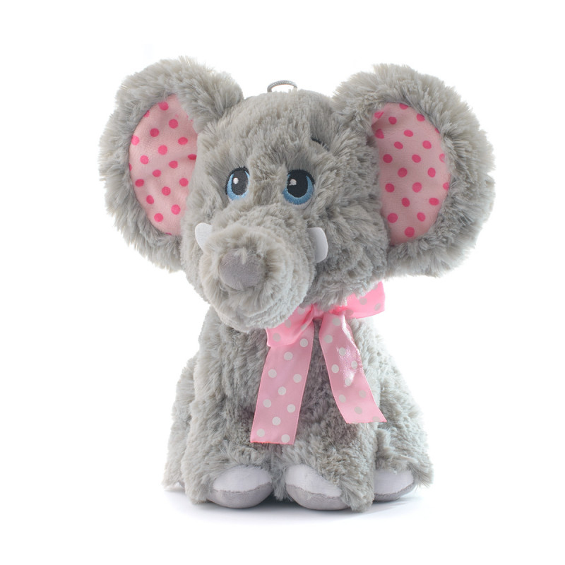Плюшено слонче Лора, 28 см